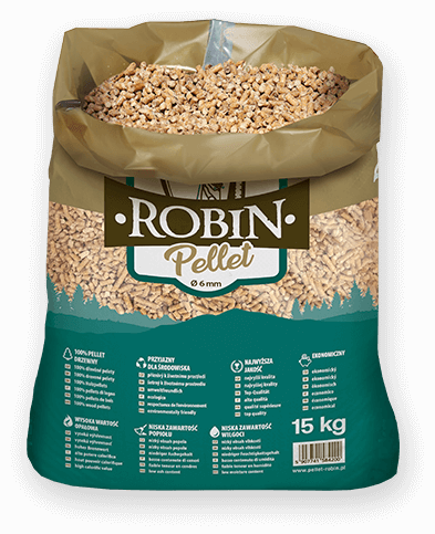 worek pelletu opałowego Robin do kupienia w Terespolu lub sklepie internetowym